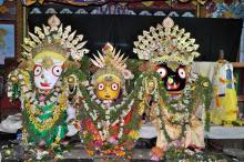 Deities at Jagannath Temple